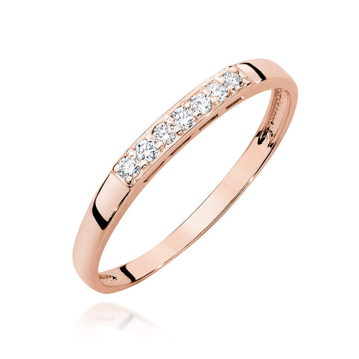 Inel Aur 14K W0619 Diamante 0.10ct
