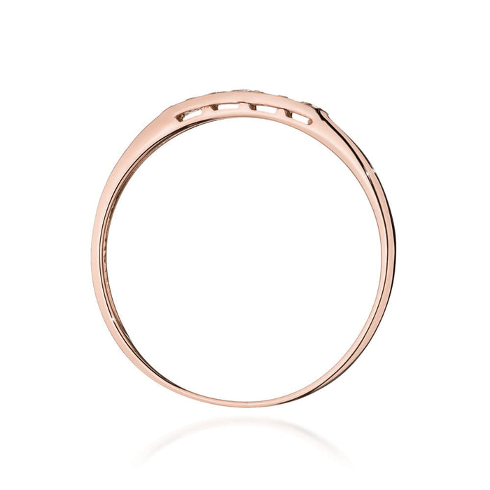 Inel Aur 14K W0619 Diamante 0.10ct