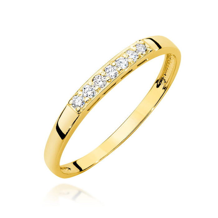 Inel Aur 14K W0619 Diamante 0.10ct