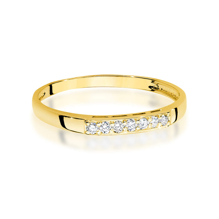 Inel Aur 14K W0619 Diamante 0.10ct
