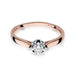 Inel Aur 14K cu Diamant Natural 0.15 ct