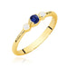 Inel Aur 14K W0620 Safir 0.15ct