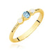 Inel Aur 14K W0620 Topaz 0.15ct
