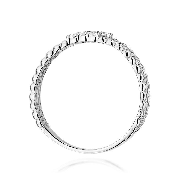 Inel Aur 14K W0621 Diamant