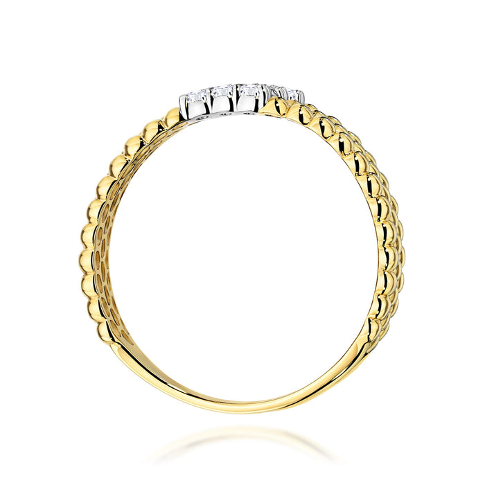 Inel Aur 14K W0621 Diamant