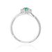 Inel Aur 14K W0622 Smarald 0.50ct