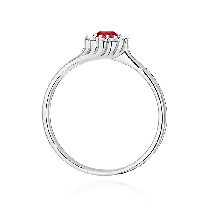Inel Aur 14K W0622 Rubin 0.60ct