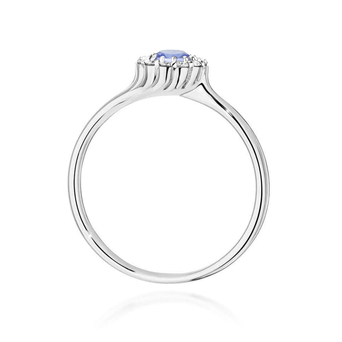 Inel Aur 14K W0622 Tanzanit 0.50ct