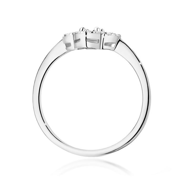 Inel Aur 14K W0627 Diamant 0.03ct