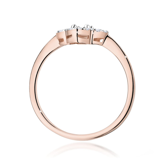 Inel Aur 14K W0627 Diamant 0.03ct