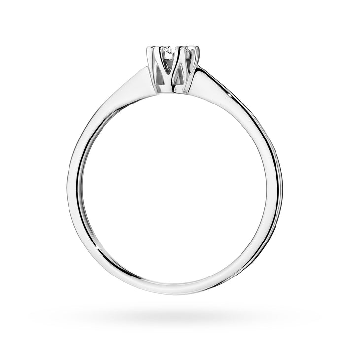 Inel Aur 14K W0628 Diamant 0,03ct