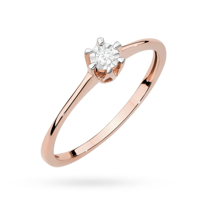 Inel Aur 14K W0628 Diamant 0,03ct