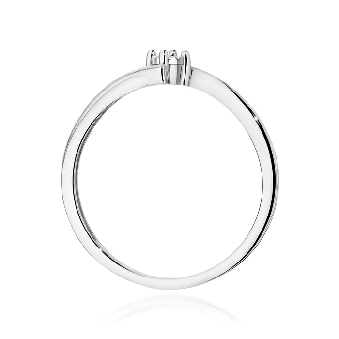 Inel Aur 14K W0631 Diamant 0.01ct
