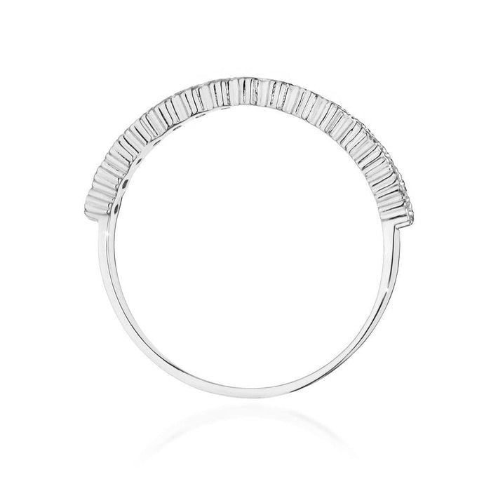 Inel Aur 14K W0634 Diamante 0.13ct
