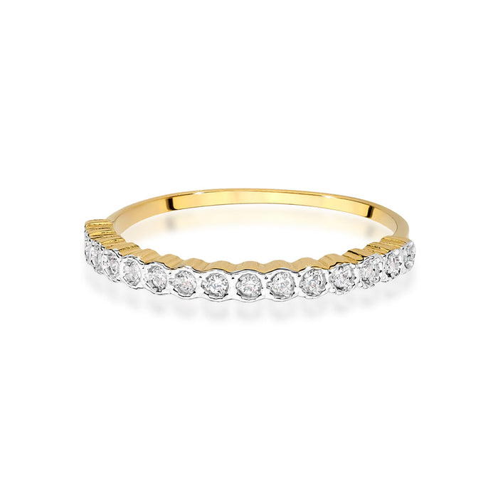 Inel Aur 14K W0634 Diamante 0.13ct