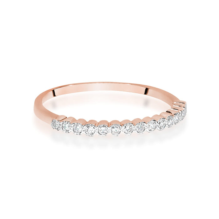 Inel Aur 14K W0635 Diamante 0.08ct