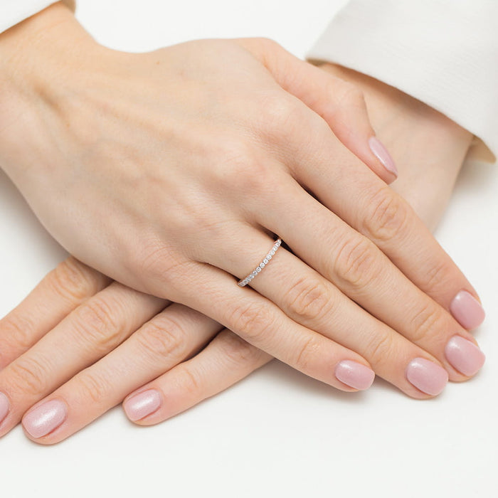 Inel Aur 14K W0635 Diamante 0.08ct