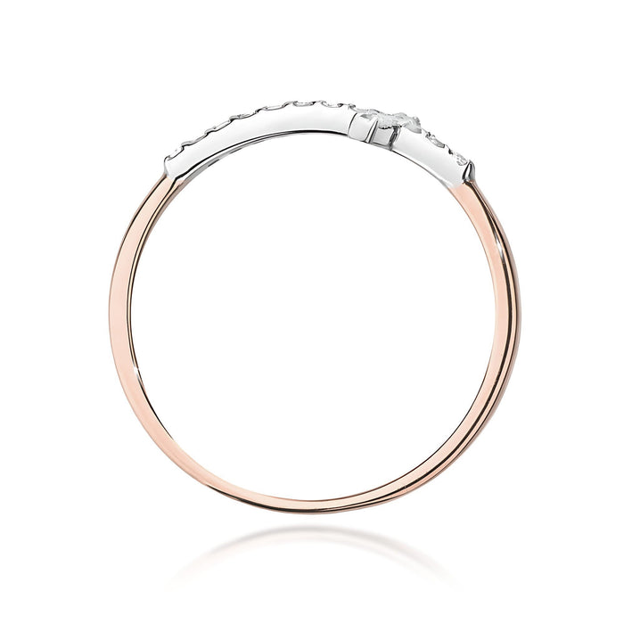 Inel Aur 14K W0636 Diamante 0.09ct