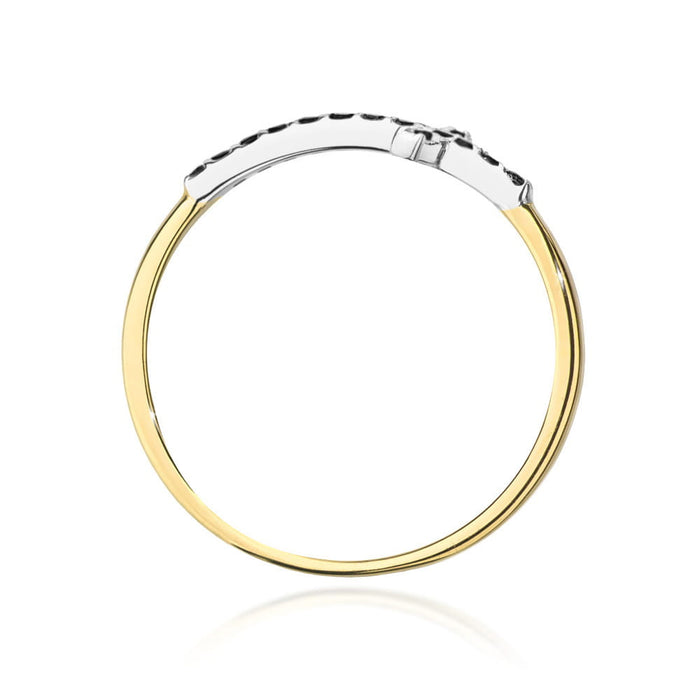 Inel Aur 14K W0636 cu Diamante