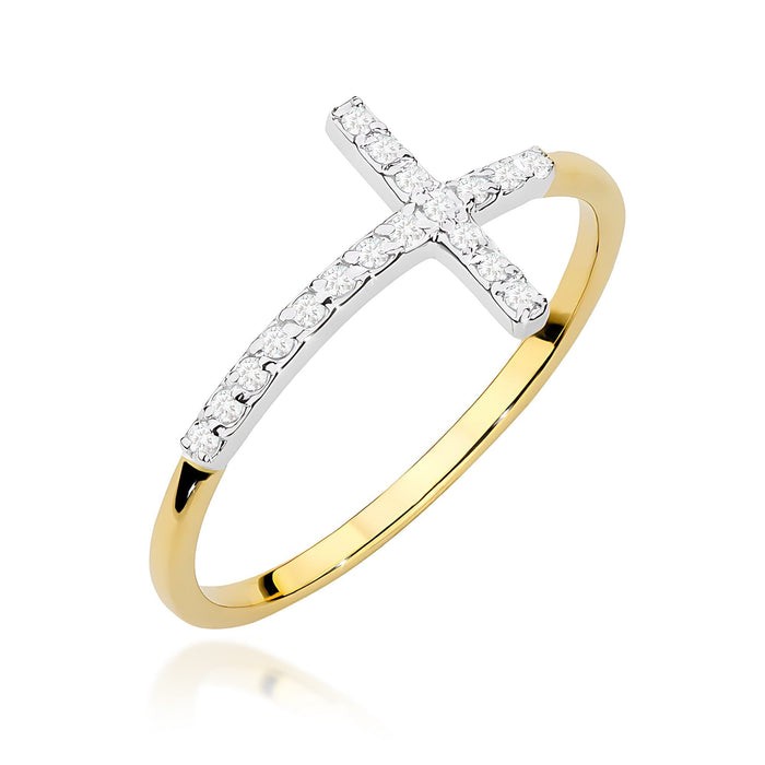 Inel Aur 14K W0636 Diamante 0.09ct