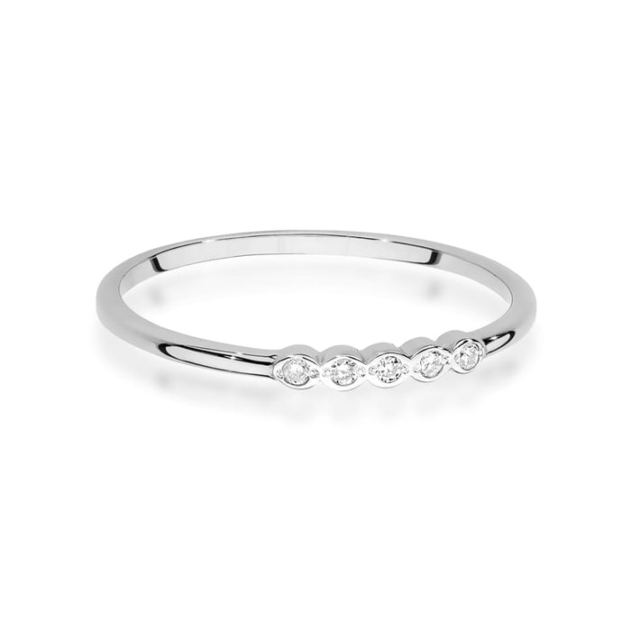 Inel Aur 14K W0638 Diamante 0.04ct