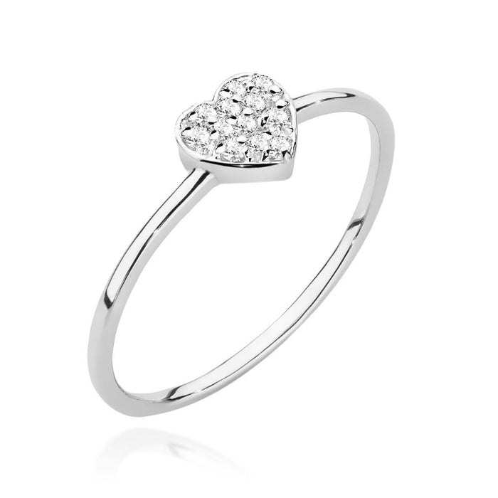 Inel Aur 14K W0641 Diamante 0.10ct