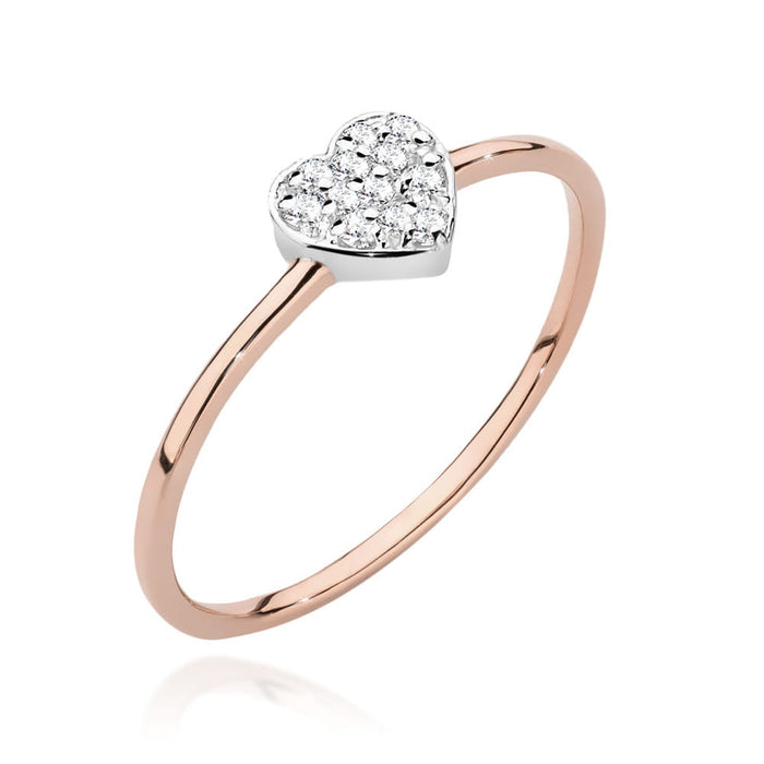 Inel Aur 14K W0641 Diamante 0.10ct