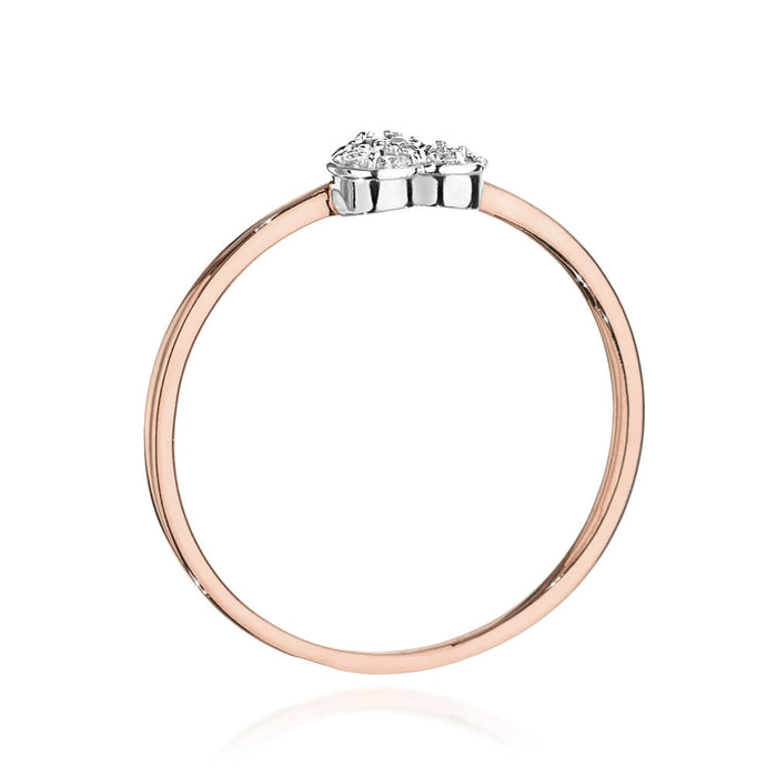 Inel Aur 14K W0641 Diamante 0.10ct