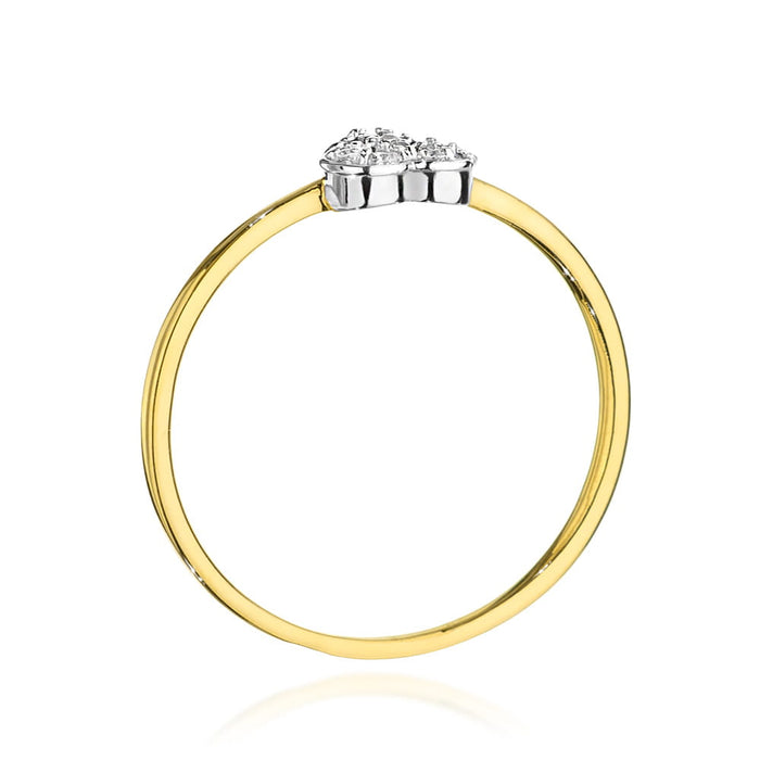 Inel Aur 14K W0641 Diamante 0.10ct
