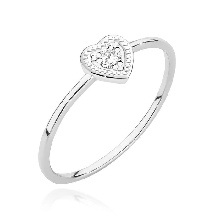 Inel Aur 14K W0642 Diamant 0.02ct