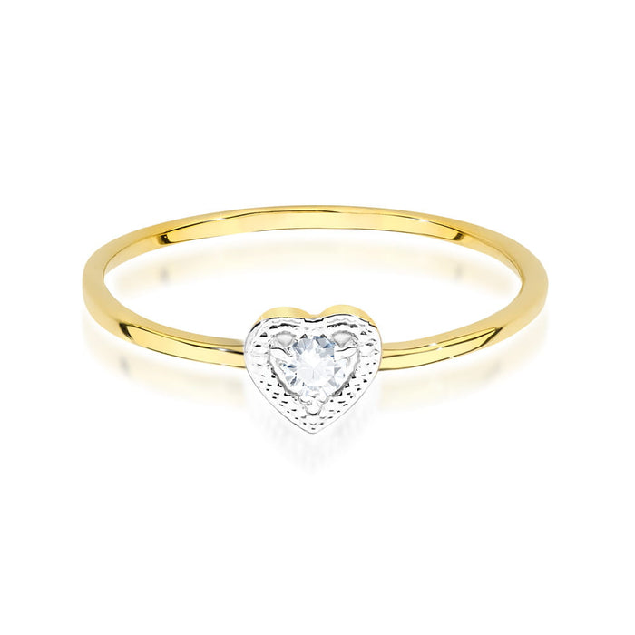 Inel Aur 14K W0642 Diamant 0.02ct
