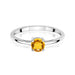 Inel Aur 14K W0656 Citrin 0.50ct