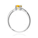Inel Aur 14K W0656 Citrin 0.50ct