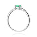 Inel Aur 14K W0656 Smarald 0.50ct