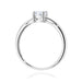 Inel Aur 14K W0656 Diamant Cultivat 0.50ct