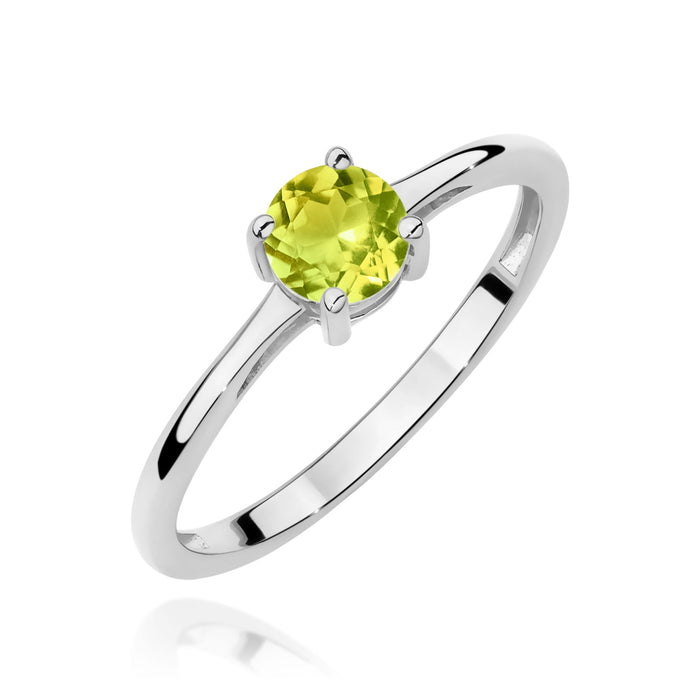 Inel Aur 14K W0656 Peridot 0.60ct