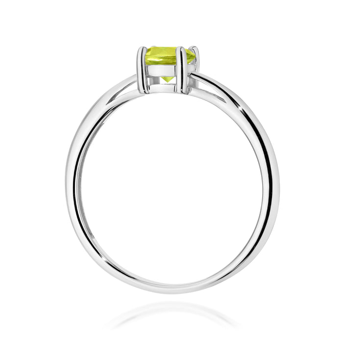 Inel Aur 14K W0656 Peridot 0.60ct