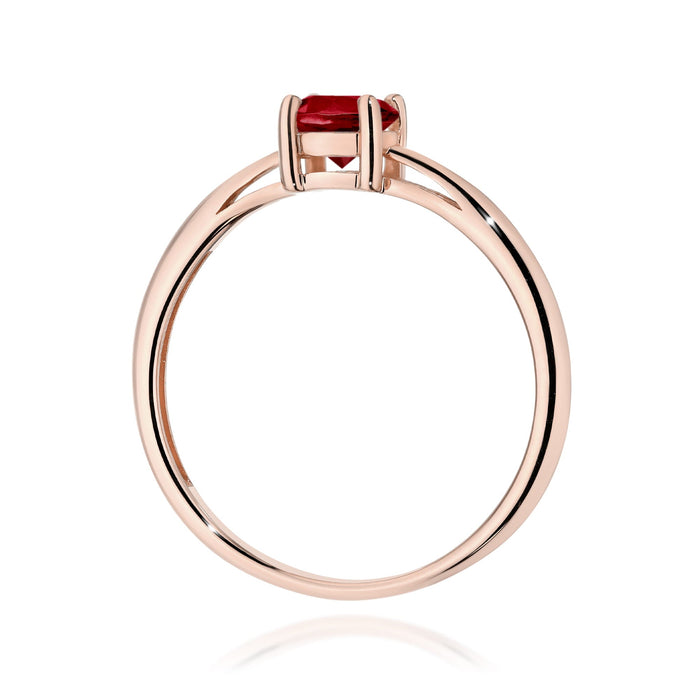 Inel Aur 14K W0656 Granat 0.60ct