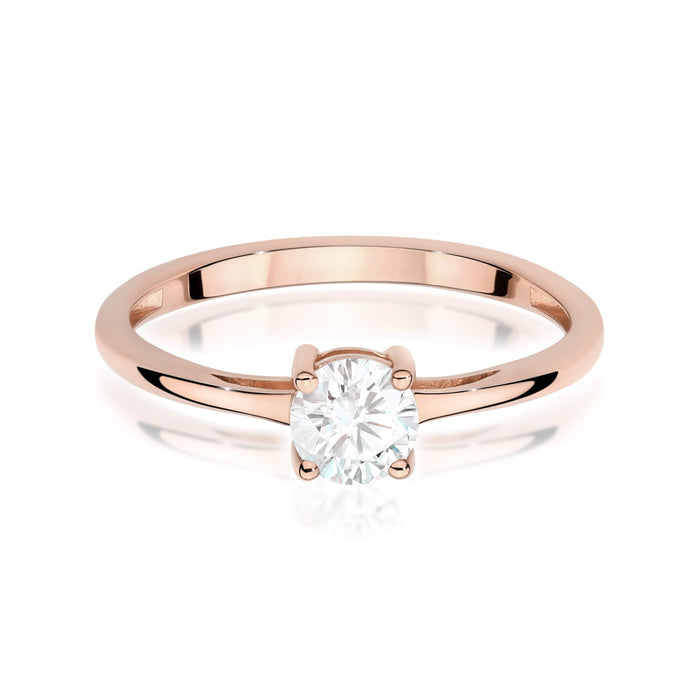 Inel Aur 14K W0656 Diamant Cultivat 0.50ct