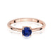 Inel Aur 14K W0656 Safir 0.50ct