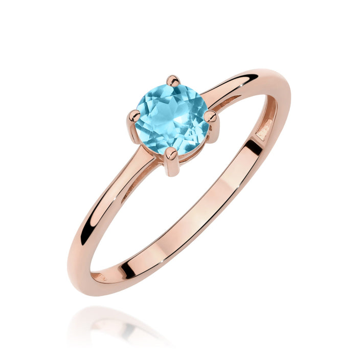 Inel Aur 14K W0656 Topaz 0.50ct
