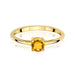 Inel Aur 14K W0656 Citrin 0.50ct
