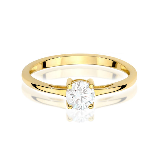 Inel Aur 14K W0656 Diamant Cultivat 0.50ct