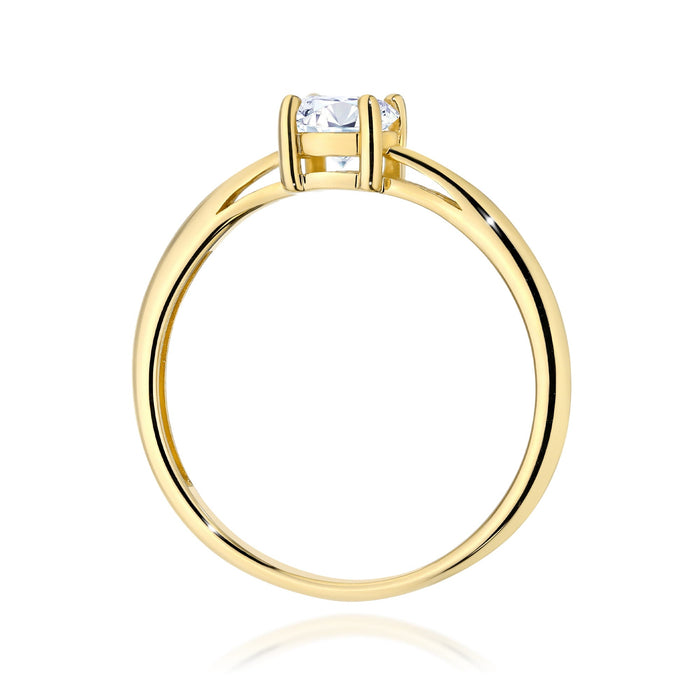 Inel Aur 14K W0656 Diamant Cultivat 0.50ct
