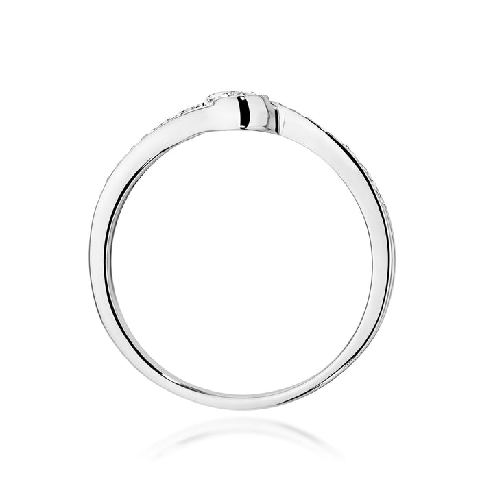 Inel Aur 14K W0658 Diamant 0,08ct