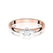 Inel Aur 14K W0666 Diamant 0.15ct