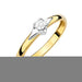 Inel Aur 14K W0666 Diamant 0.15ct