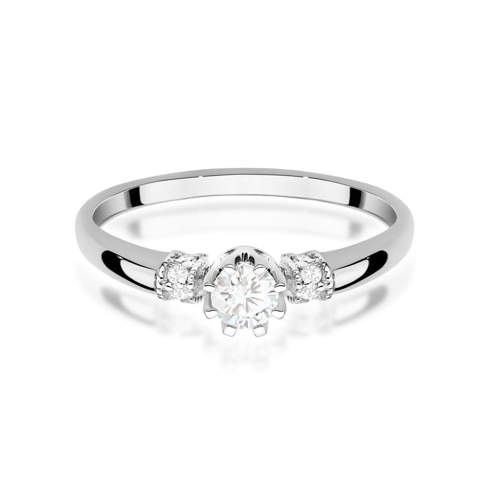 Inel Aur 14K W0667 Diamante 0.25ct