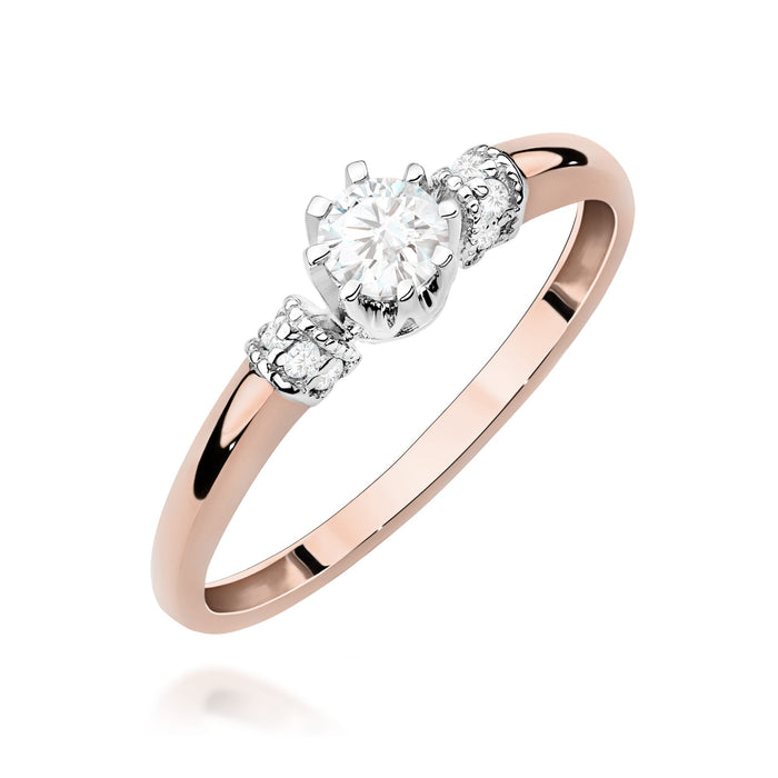 Inel Aur 14K W0667 Diamante 0.25ct