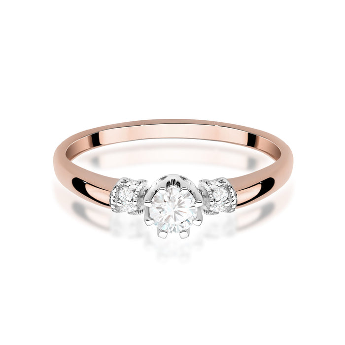 Inel Aur 14K W0667 Diamante 0.25ct